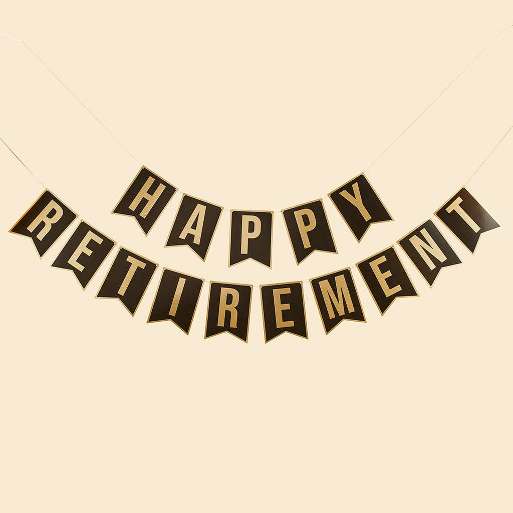 Happy Retirement Banner