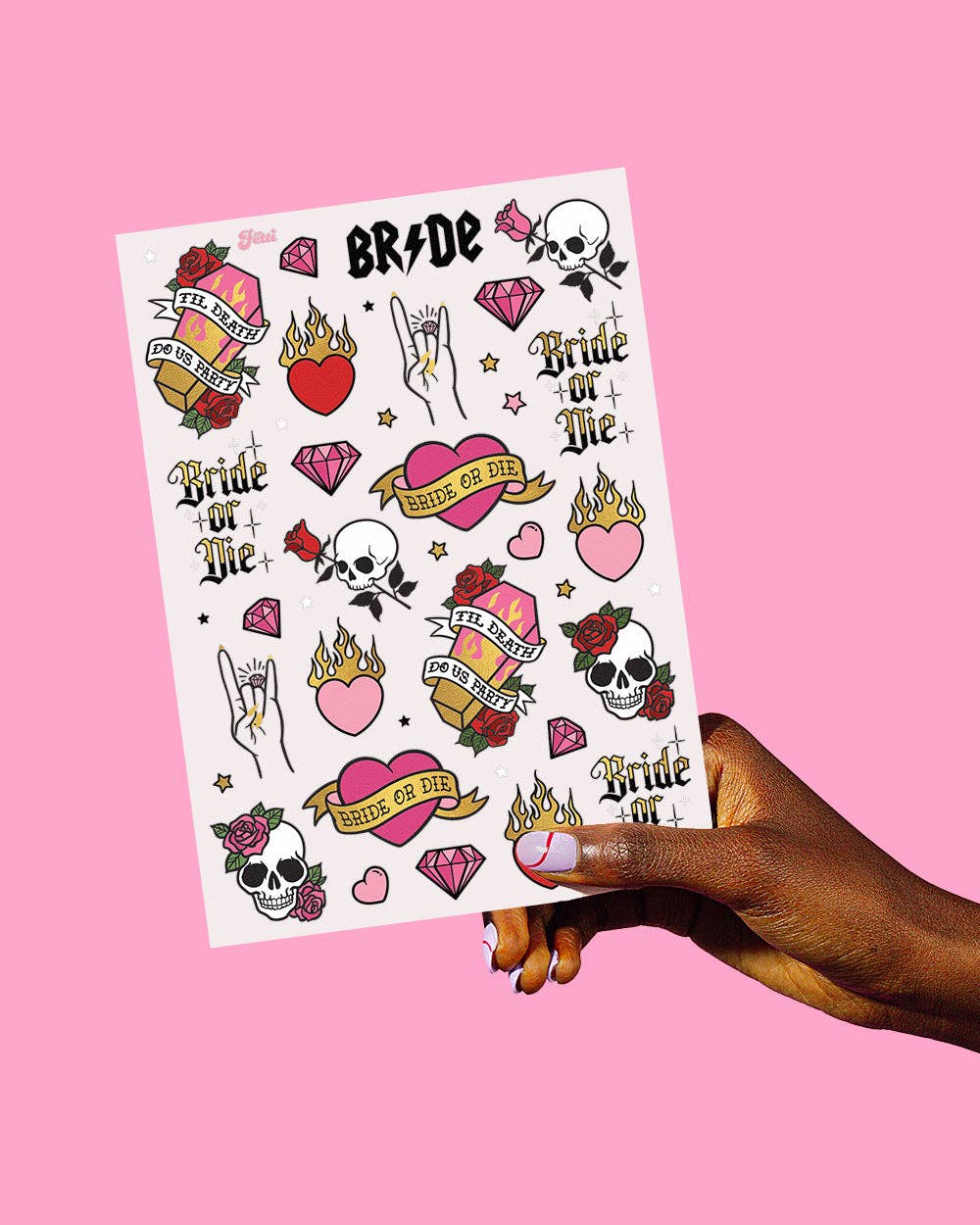 Bachelorette Party Temporary Tattoos