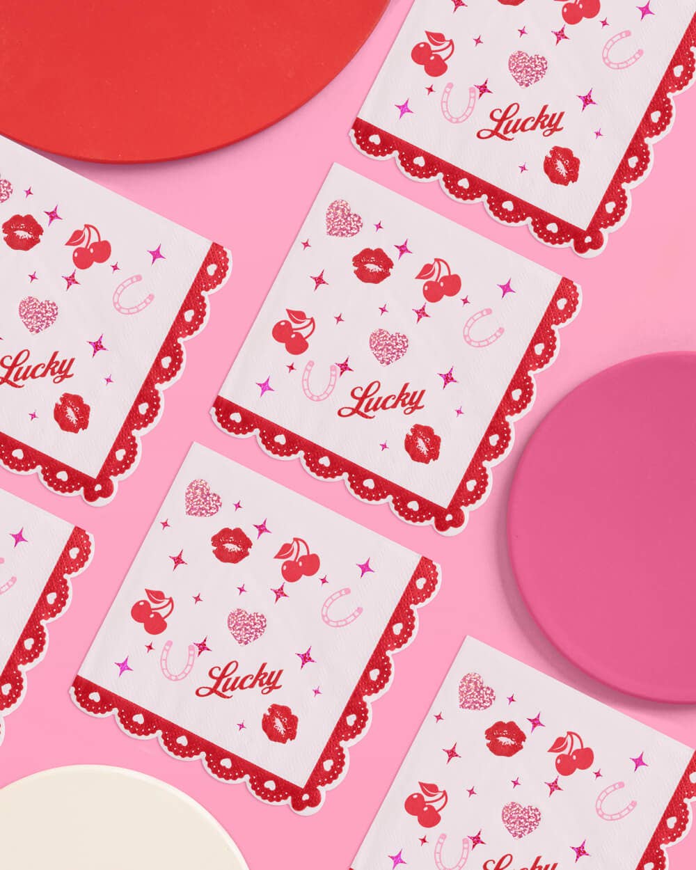 Lucky in Love Napkins