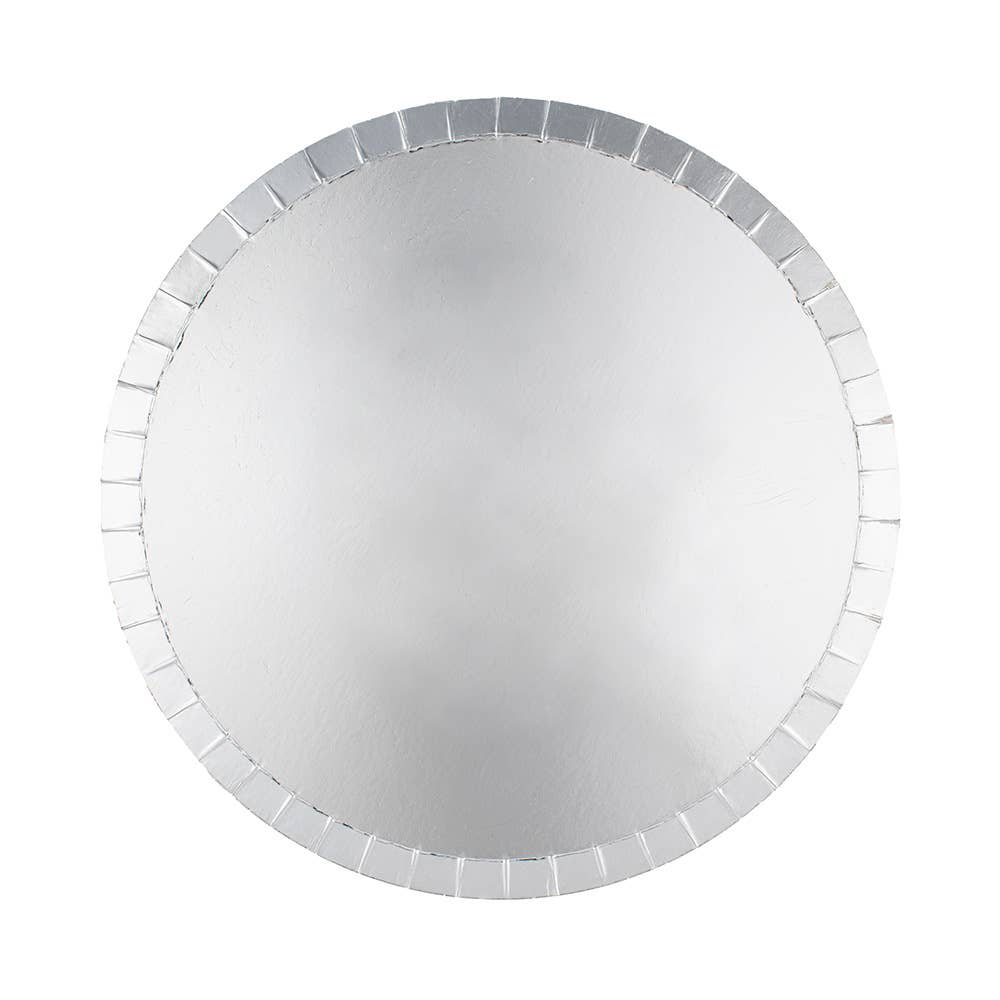 Shades Metallic Dinner Plates - 8 Pack