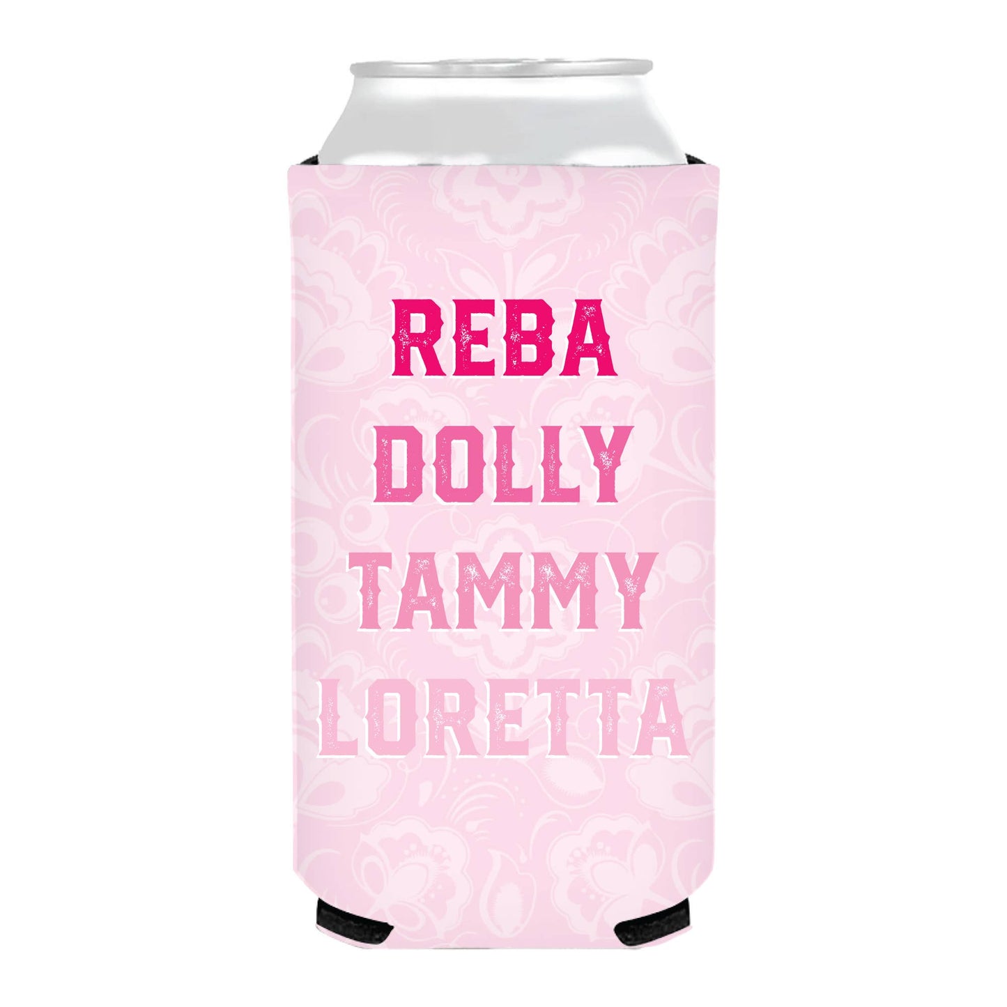 Queens of Country Music Rodeo Slim Can Cooler