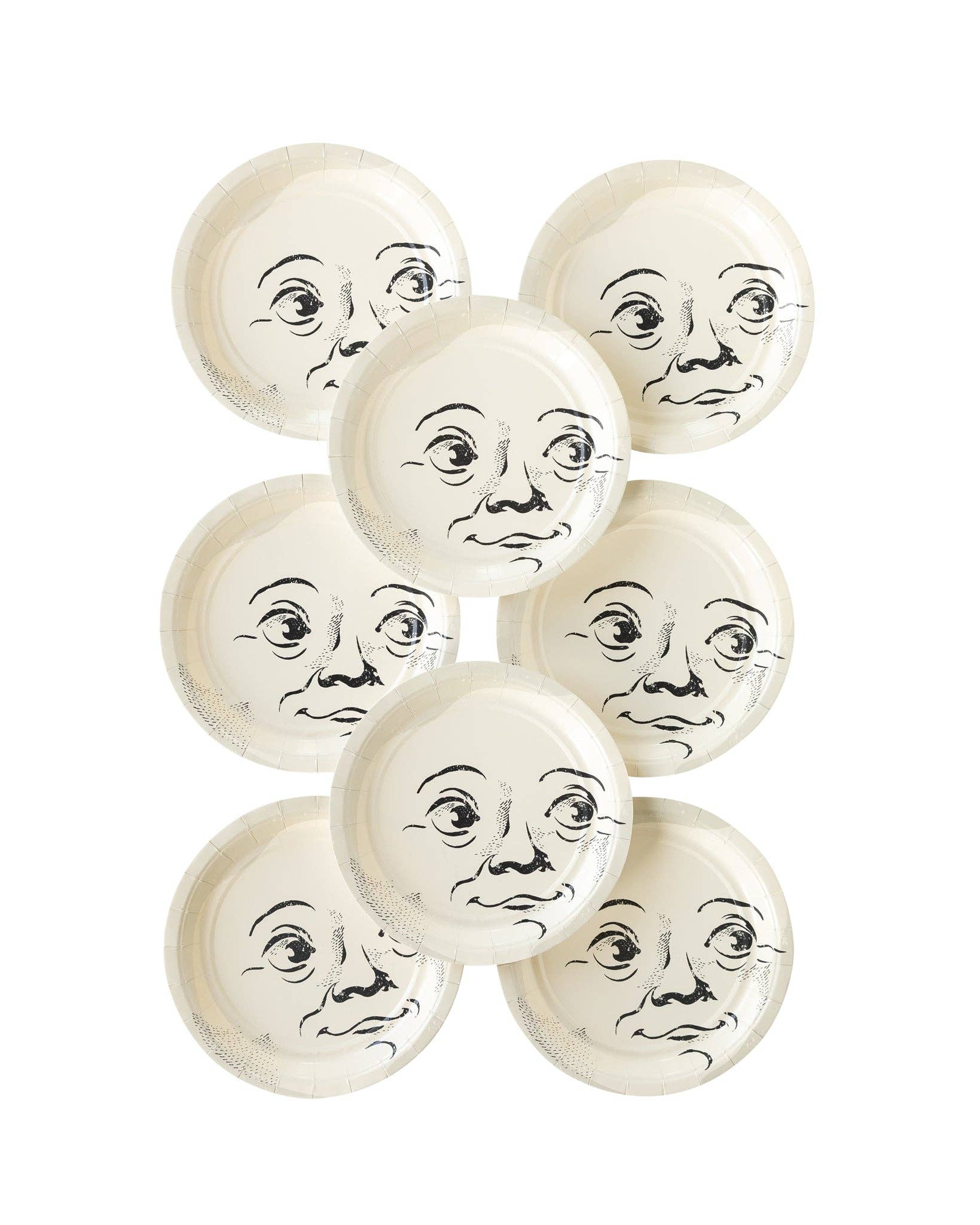 Night Sky Full Moon Plate