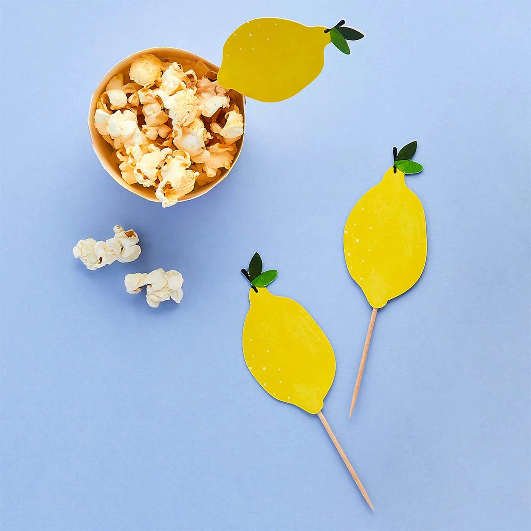 Lemon Food Picks