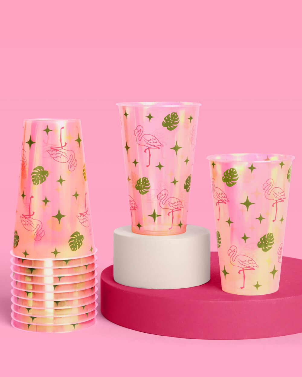 Palm Royale Cups - Set of 16 Cups