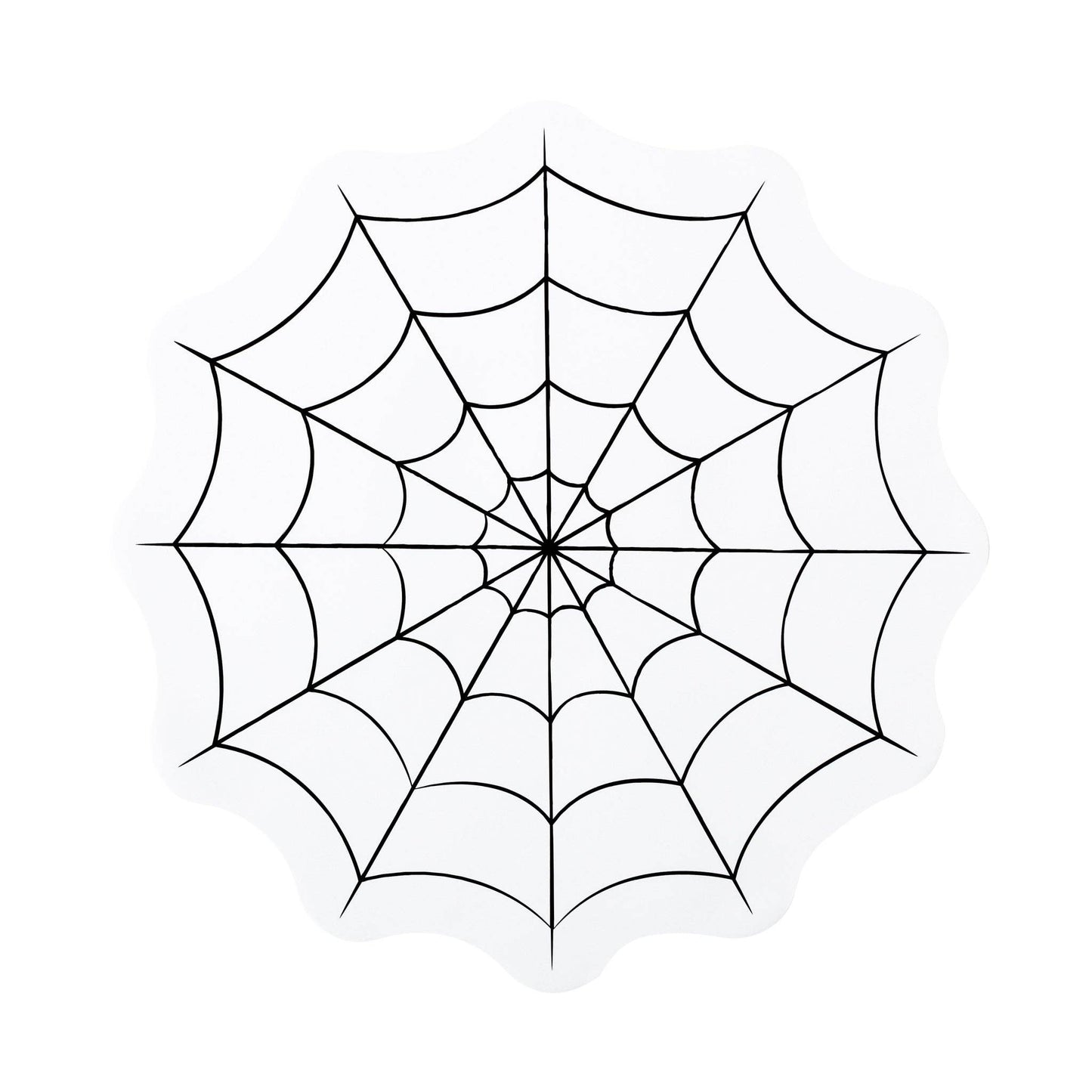 White Web Paper Placemat