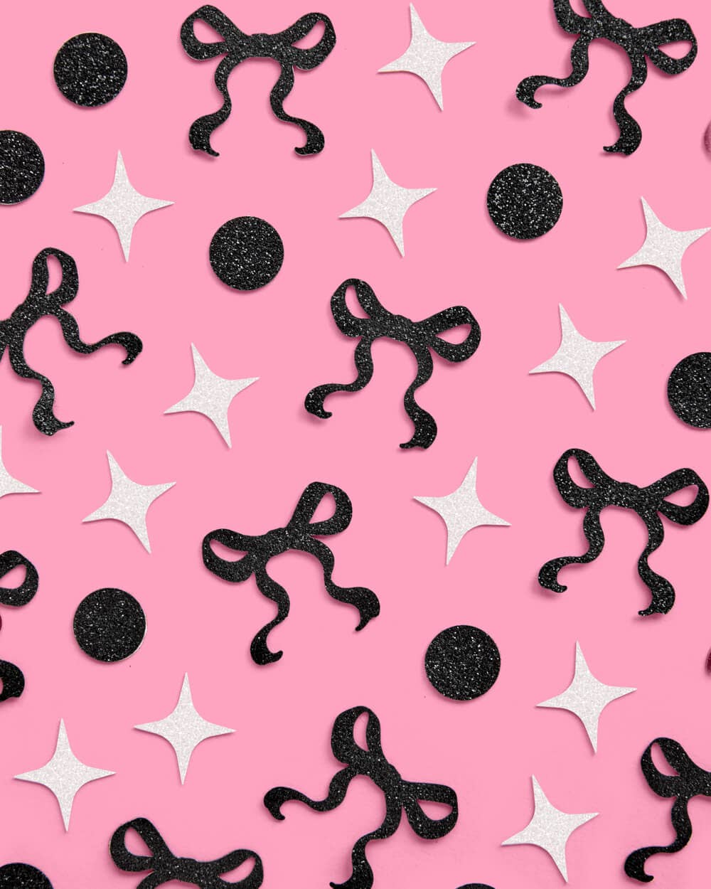 Little Black Bow Confetti