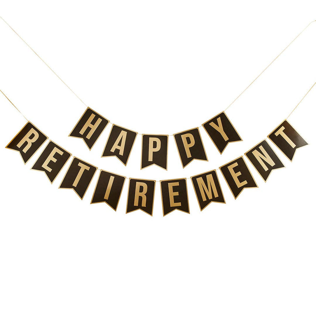 Happy Retirement Banner