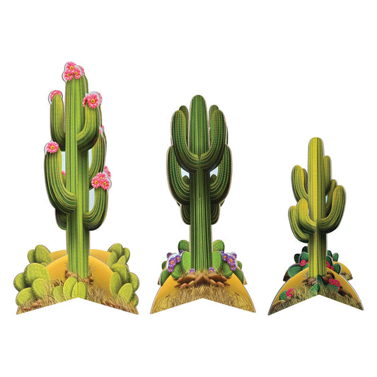 3D Cactus Centerpieces