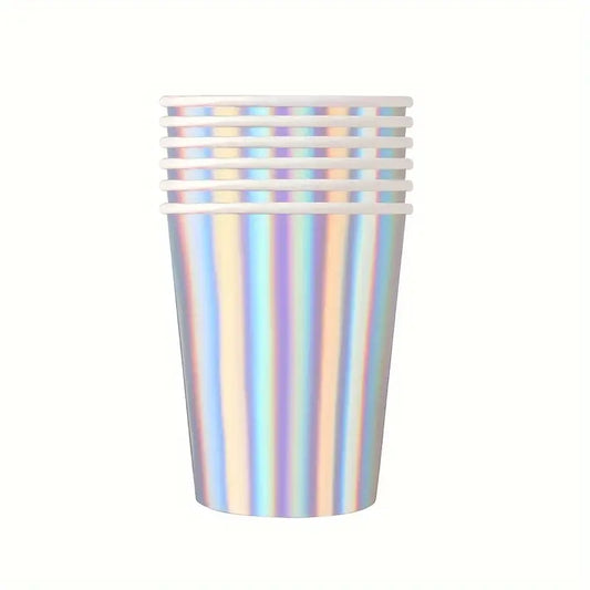 Iridescent Party Cups