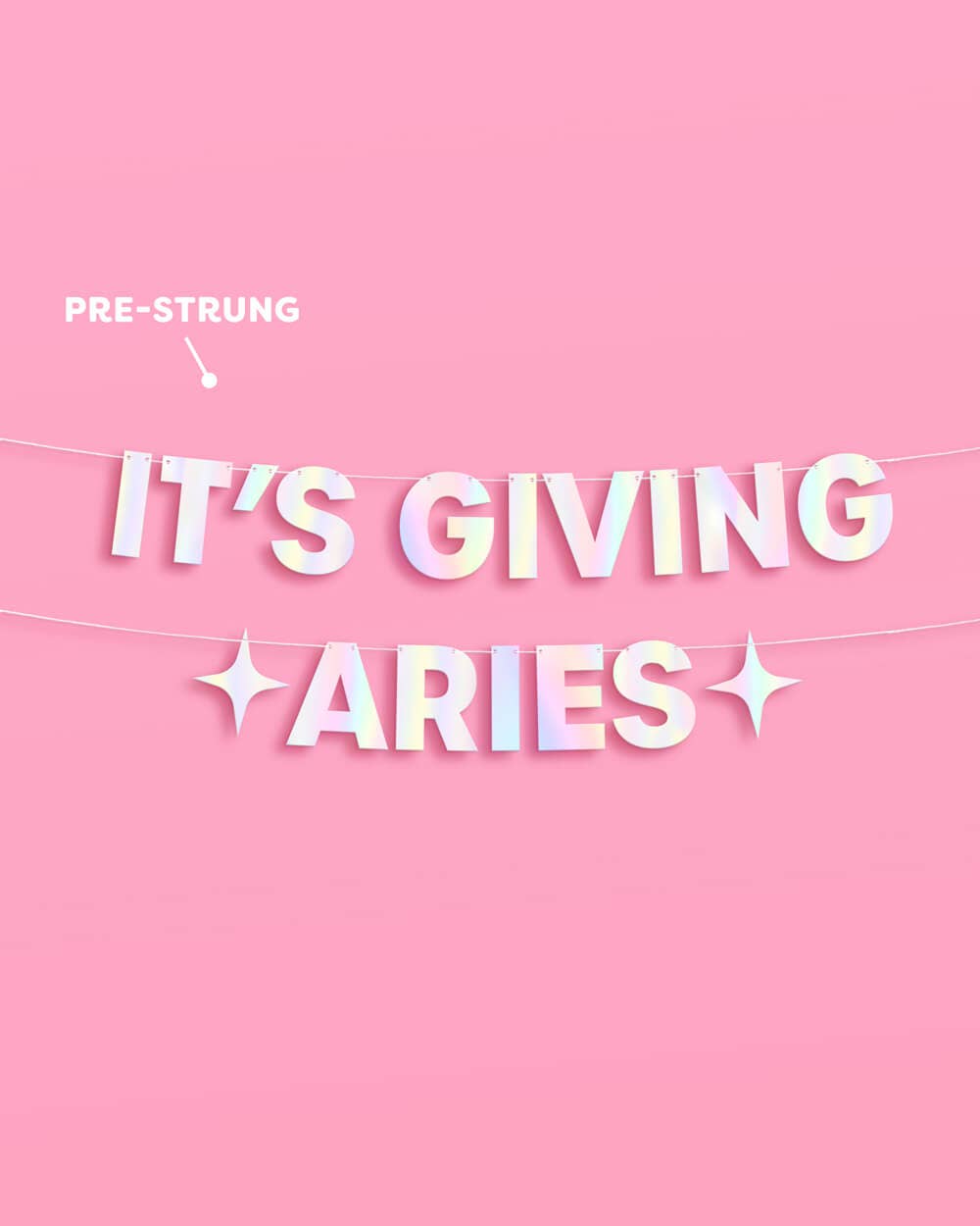 It's Giving Aries Banner