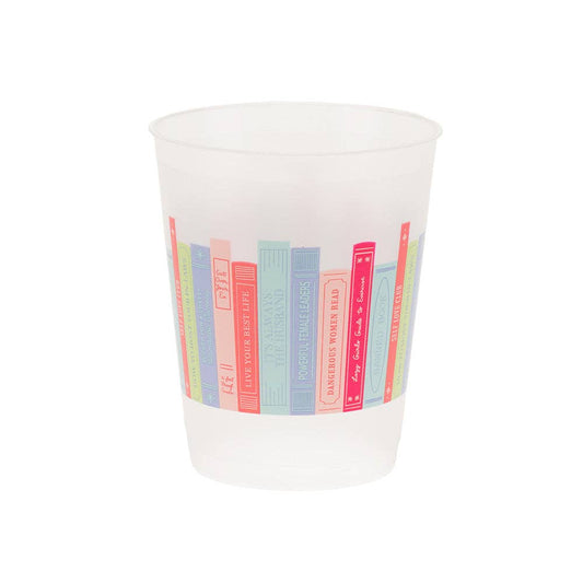 Book Club "Bookshelf" Flex Cups