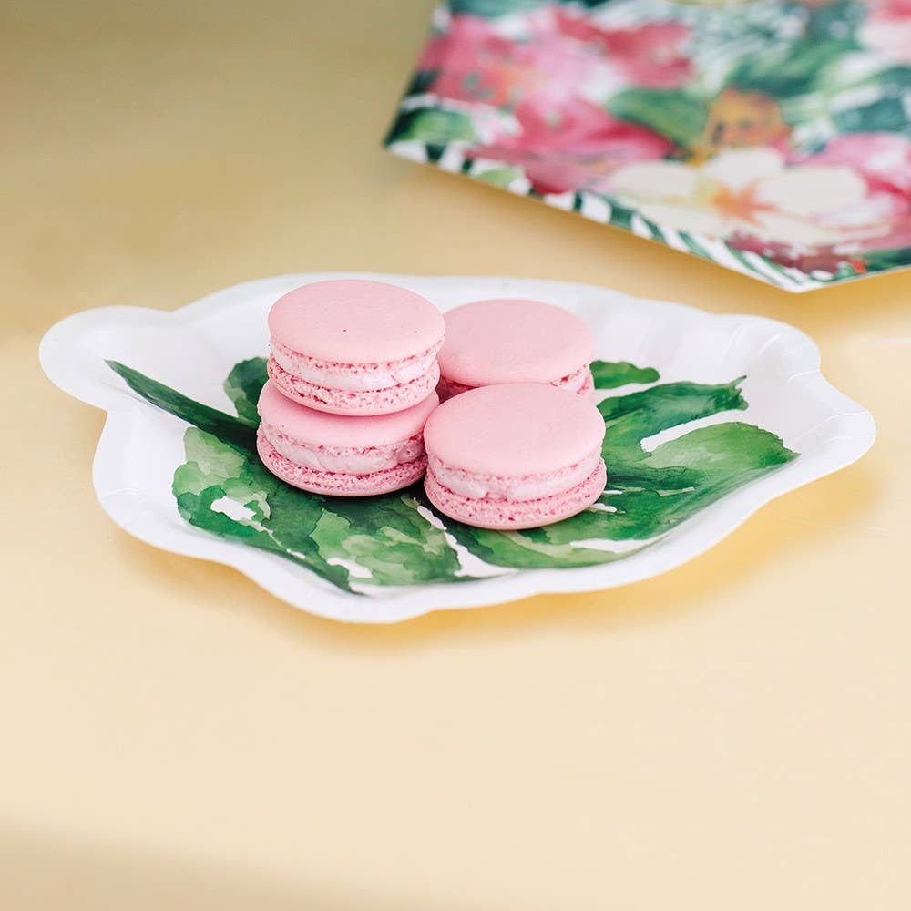 Monstera Dessert Plates