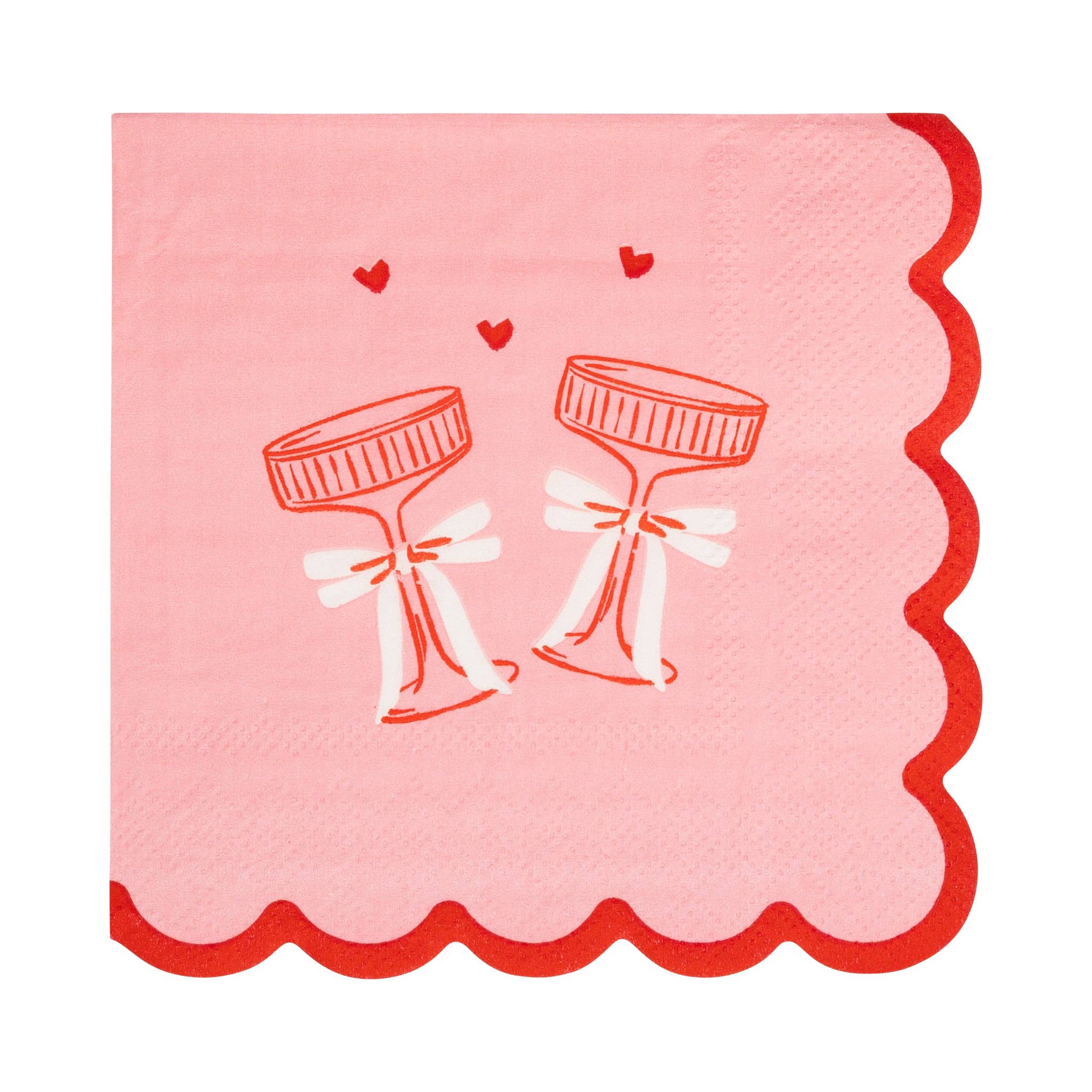 Clink Glasses Cocktail Napkin