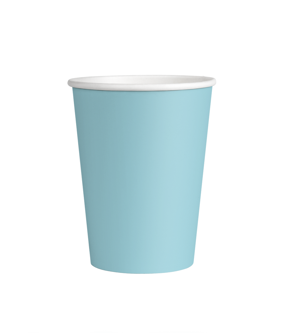 Pastel Blue Cups