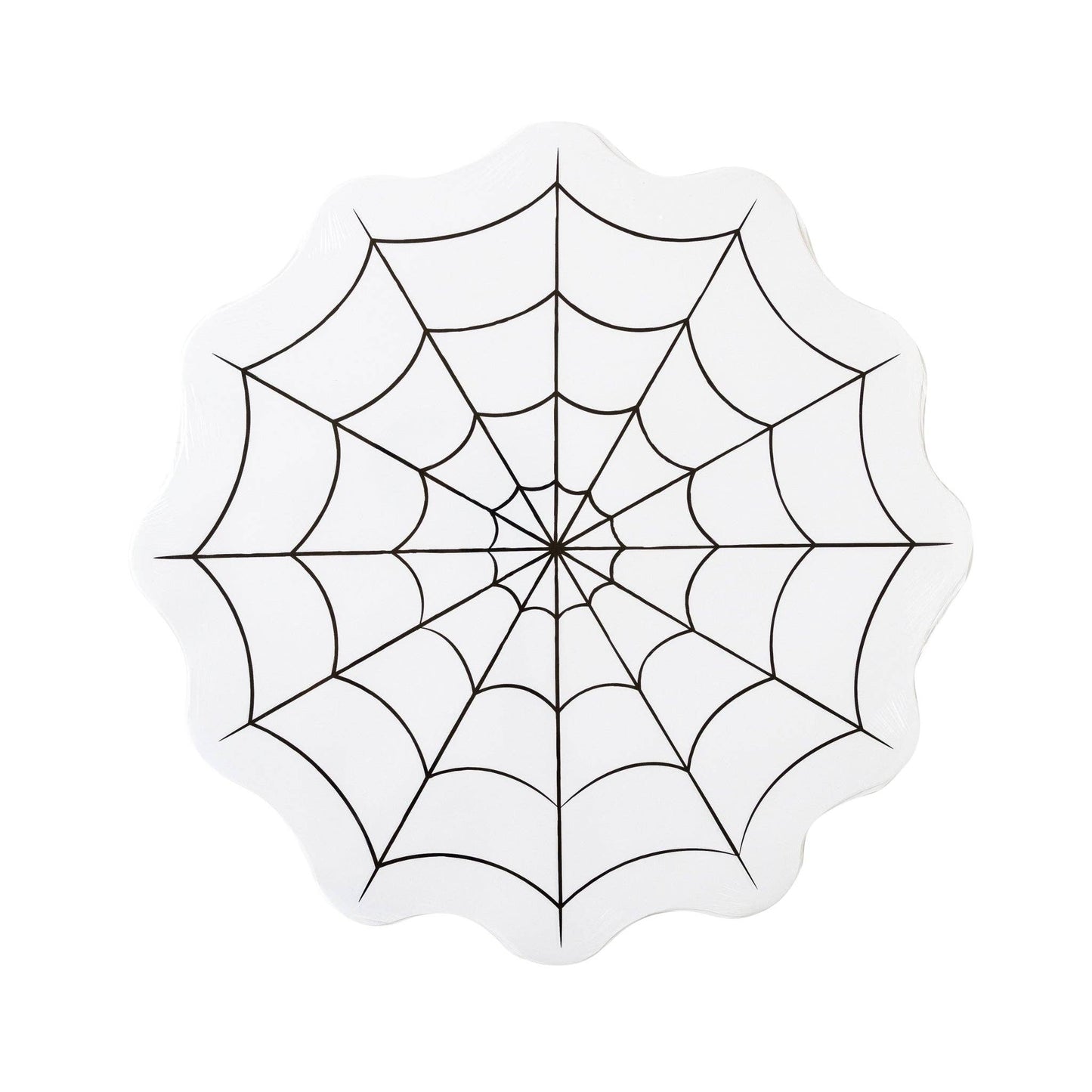 White Web Paper Placemat