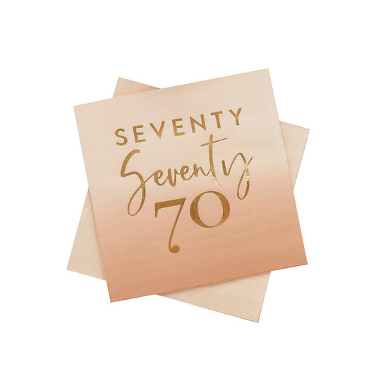 Seventy Cocktail Napkins
