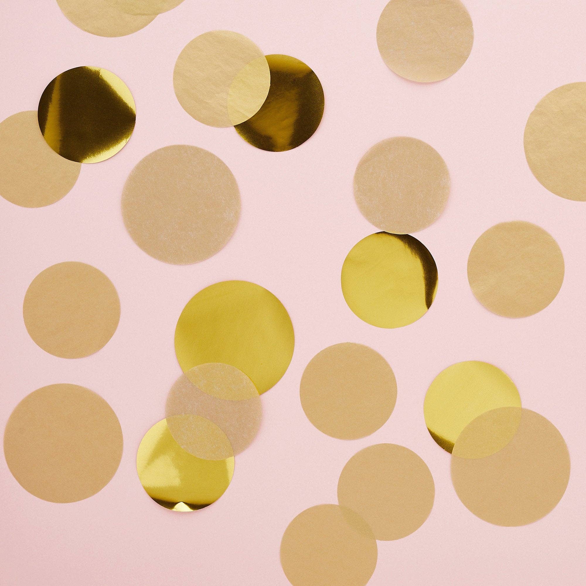 Gold Mine Jumbo Disc Confetti